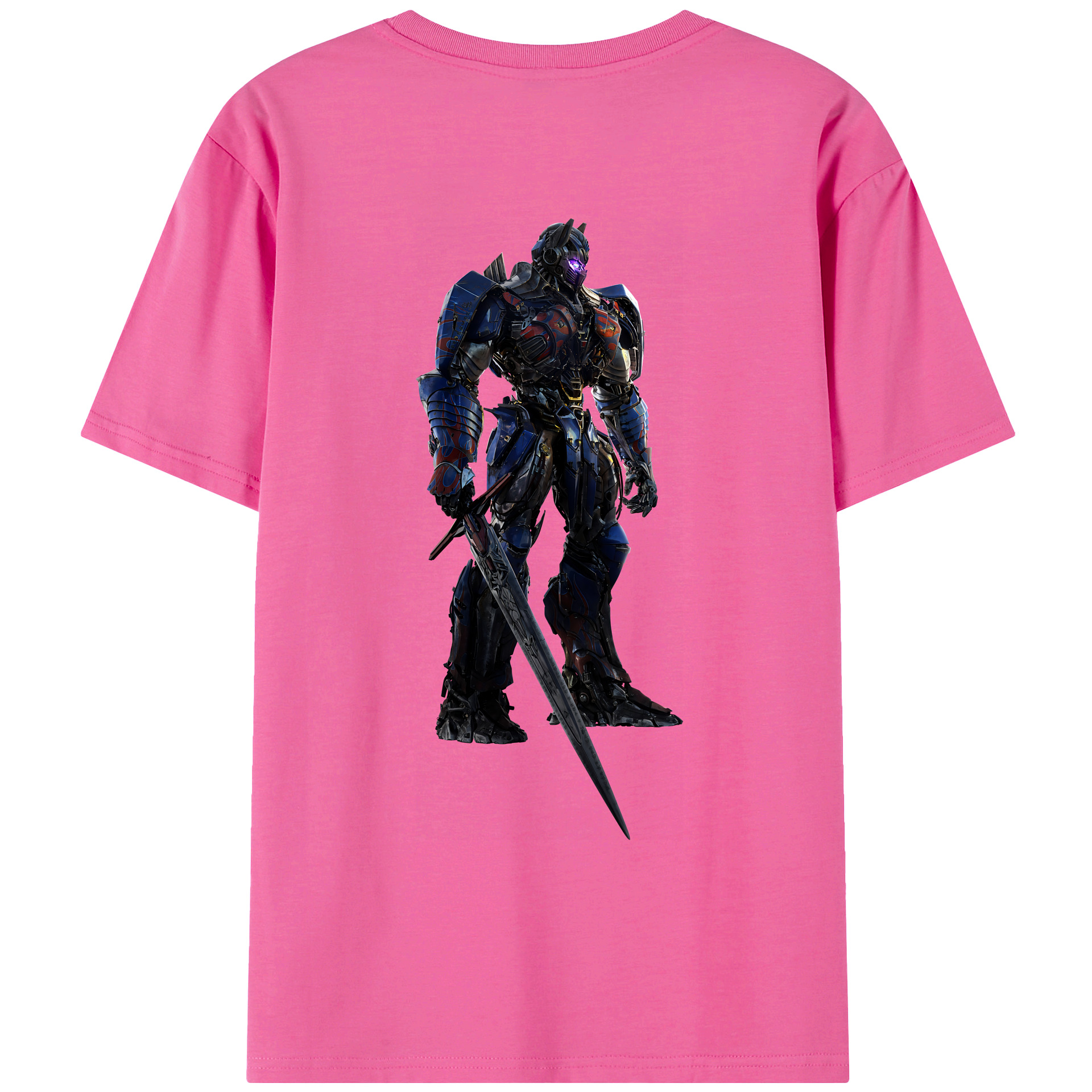 （画像用） Transformers トランスフォーマー レディース半袖Tシャツ(バックプリント)